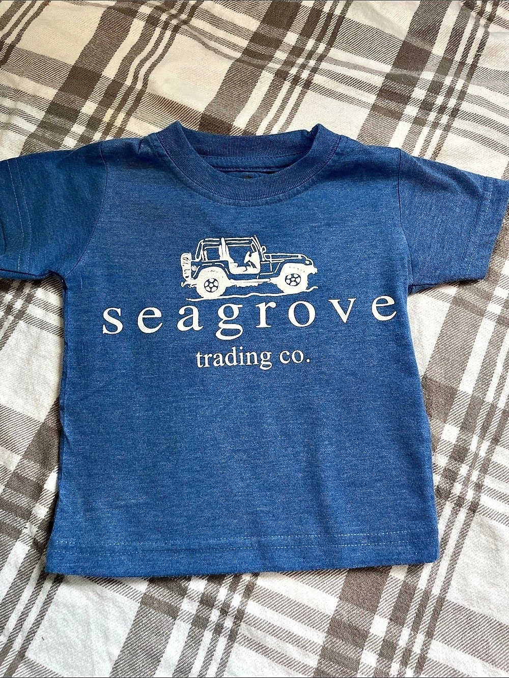 Seagrove Trading Co. Blue Short Sleeve Tee